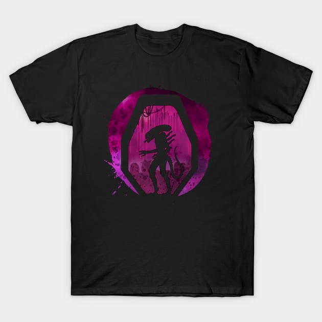 Xenomorph T-Shirt by Holly Who Art